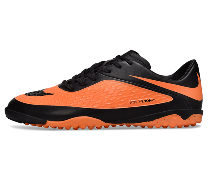 Tenis de Fútbol Nike Hypervenom Phantom TF - Naranja / Negro (Césped Sintético / Turf)