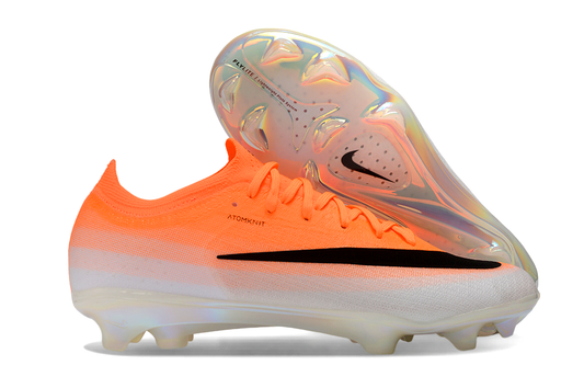 Tacos de Fútbol Nike Mercurial Vapor 17 Elite FG - Naranja, Blanco y Negro (Césped Natural)