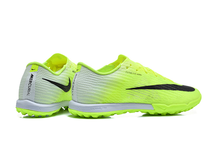 Tenis de Fútbol Nike Mercurial Vapor Academy TF - Verde Lima y Negro (Sintético / Turf)