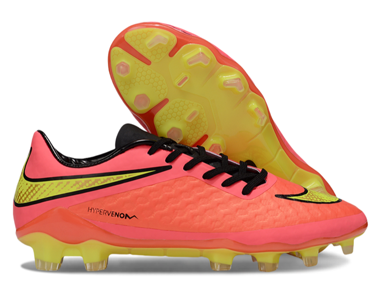 Tacos de Fútbol Nike Hypervenom Phantom FG - Naranja / Amarillo (Césped Natural / Firm Ground)
