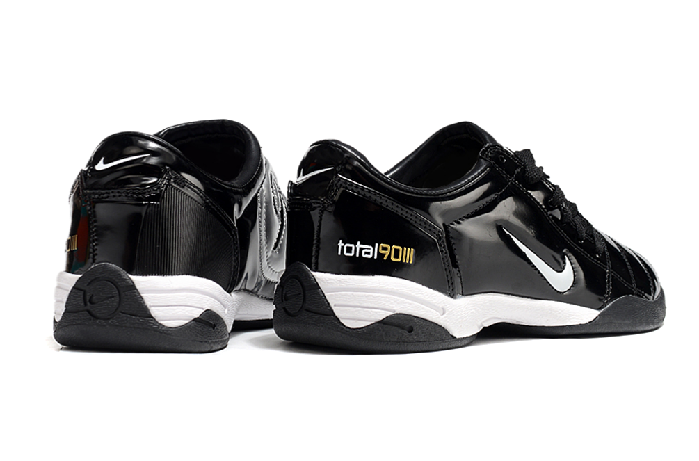Tenis de Fútbol Nike Total 90 IC - Negro / Blanco (Césped Interior / Futsal)