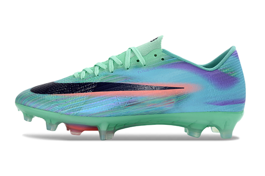 Tacos de Fútbol Nike Mercurial Vapor 17 Elite FG - Turquesa, Verde Menta y Morado (Césped Natural)