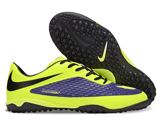 Tenis de Fútbol Nike Hypervenom Phantom TF - Amarillo / Morado (Césped Sintético / Turf)