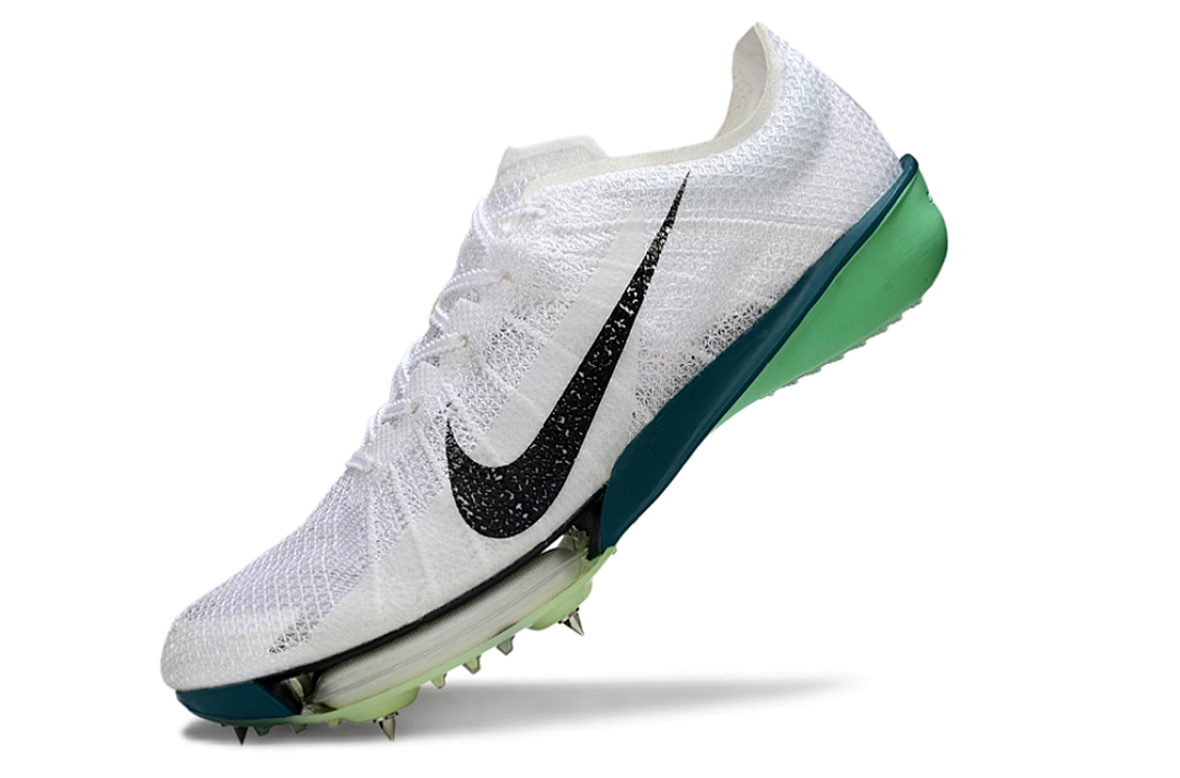 Spikes Nike Air Zoom Victory 2 (Blanco, Negro y Verde/Turquesa)