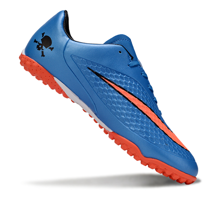 Tenis de Fútbol Nike Hypervenom Phantom TF - Azul / Naranja (Césped Sintético / Turf)