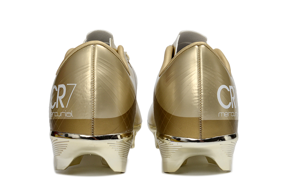 Tacos de Fútbol Nike Mercurial FG - Dorado / Blanco (Césped Natural / Firm Ground)