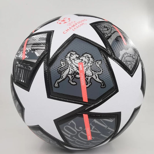 Balón Adidas UEFA Champions League Istanbul 21 Final Match Ball (Blanco, Gris y Rojo)
