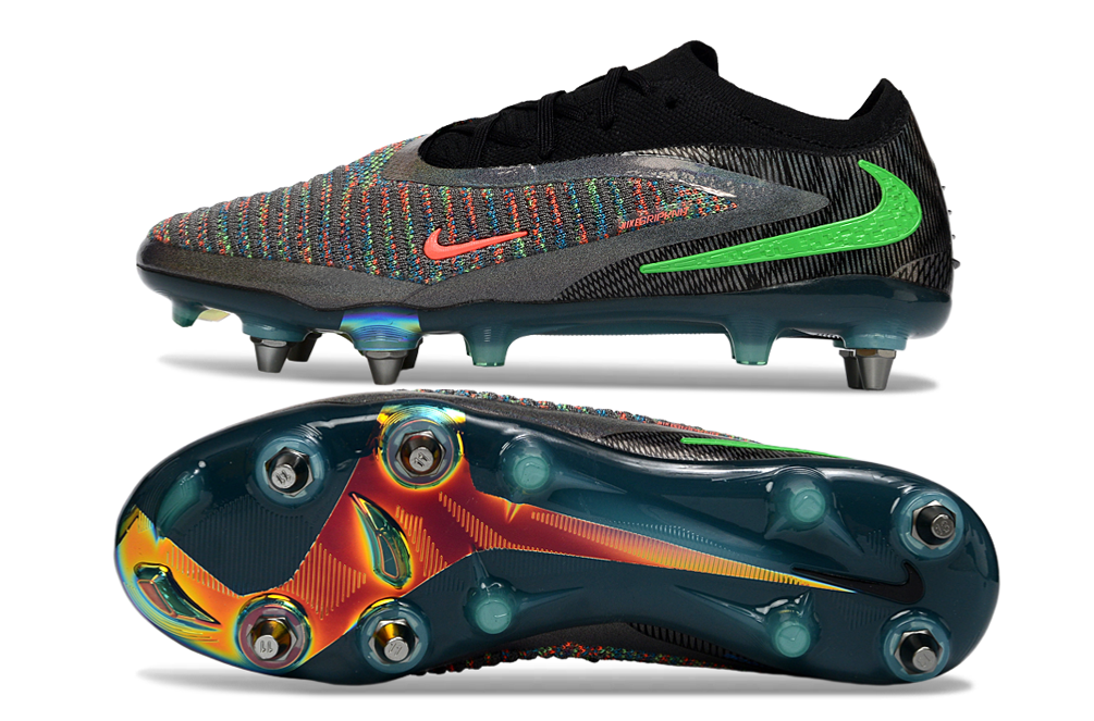 Tacos de Fútbol Nike Phantom GX 2 Elite SG - Negro / Multicolor (Césped Natural / Soft Ground)