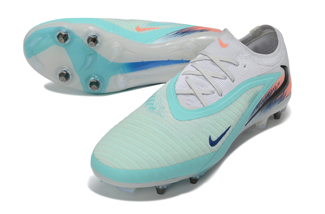Tacos de Fútbol Nike Phantom GX 2 Elite SG - Blanco / Turquesa (Césped Natural / Soft Ground)