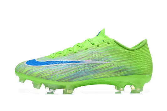 Tacos de Fútbol Nike Mercurial Vapor 17 Elite FG - Verde Lima, Azul y Plateado (Césped Natural)