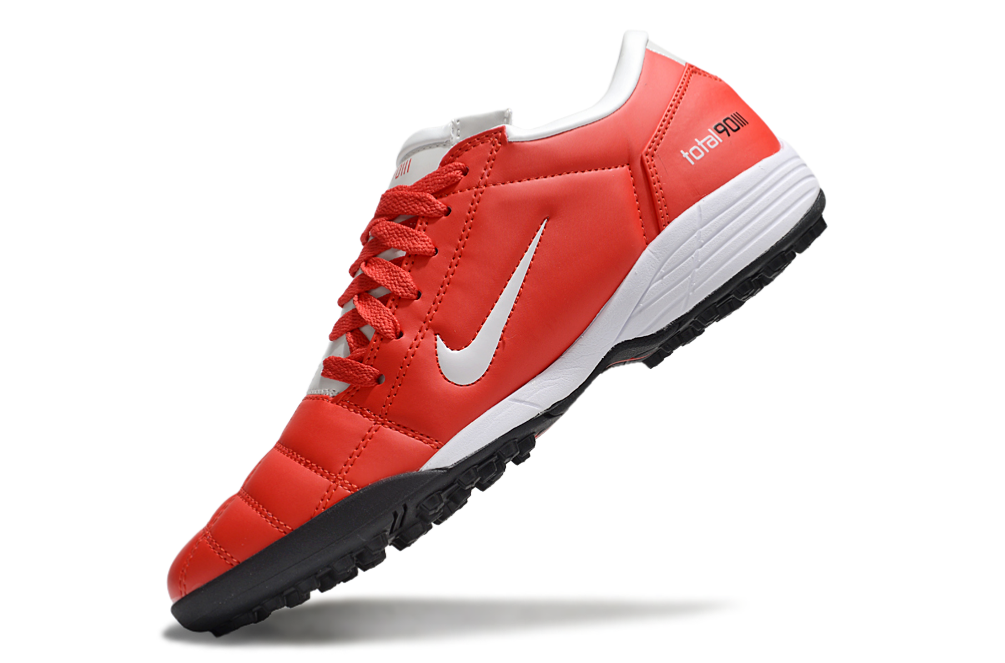 Tenis de Fútbol Nike Total 90 TF - Rojo / Blanco (Césped Sintético / Turf)