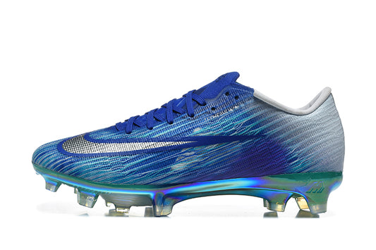 Tacos de Fútbol Nike Mercurial Vapor 17 Elite FG - Azul y Plateado (Césped Natural)
