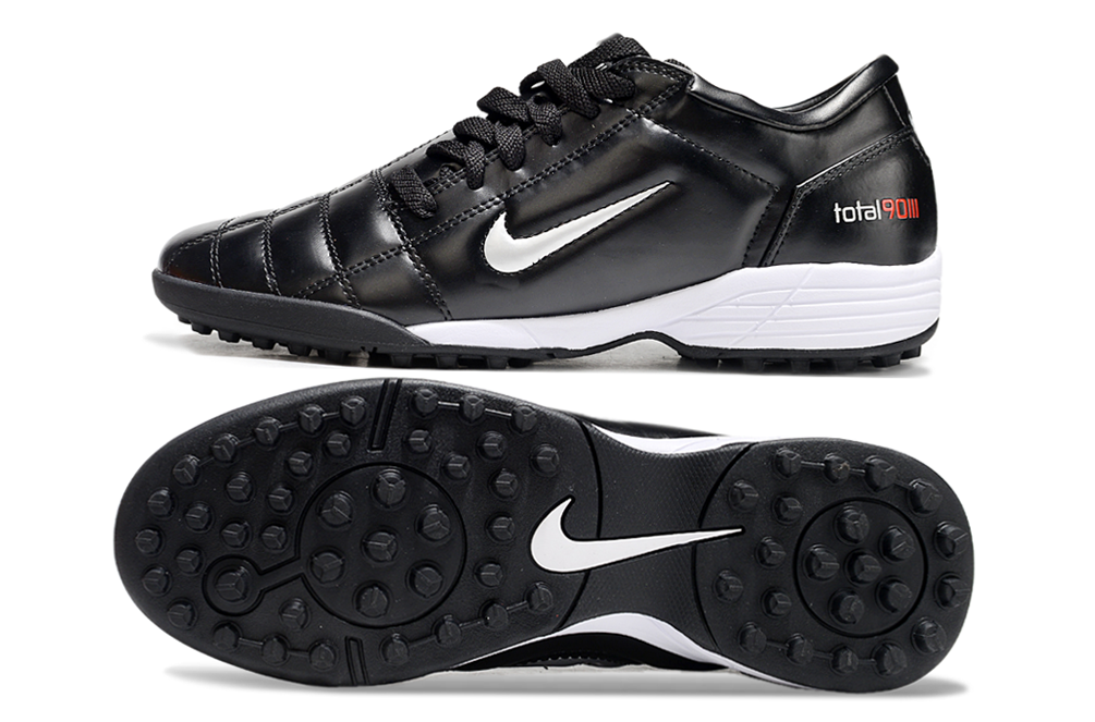 Tenis de Fútbol Nike Total 90 TF - Negro (Césped Sintético / Turf)