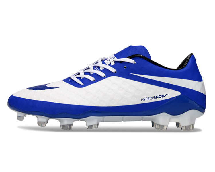 Tacos de Fútbol Nike Hypervenom Phantom FG - Azul / Blanco (Césped Natural / Firm Ground)