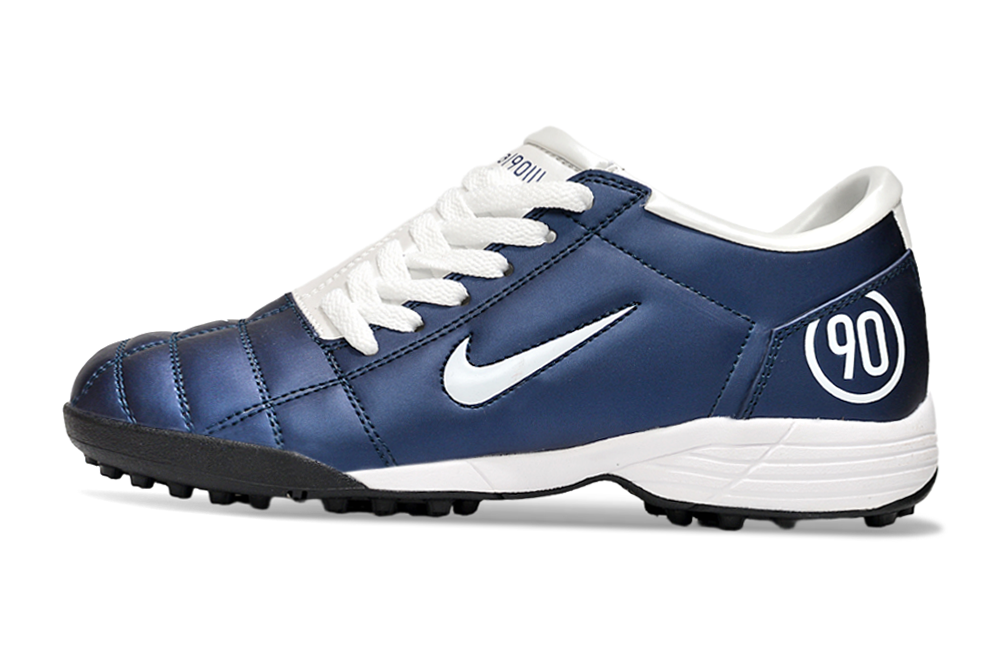Tenis de Fútbol Nike Total 90 TF - Azul / Blanco (Césped Sintético / Turf)