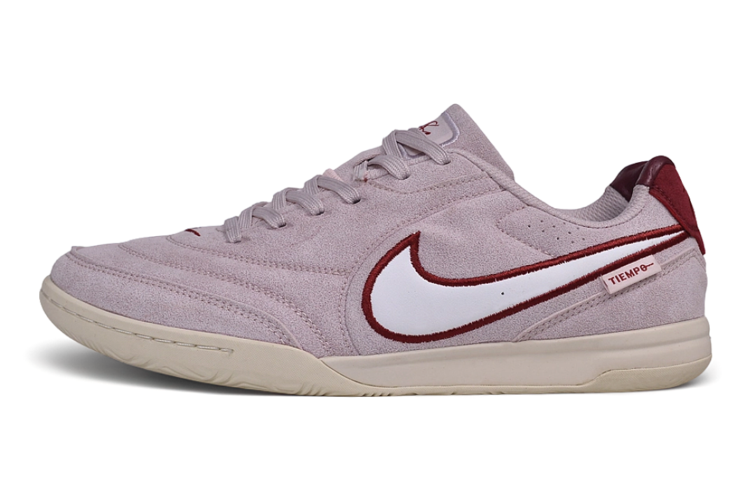 Tenis de Fútbol Nike Tiempo IC - Rosa / Blanco (Césped Interior / Futsal)