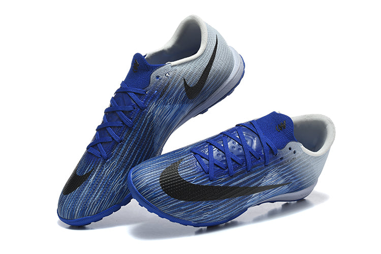 Tenis de Fútbol Nike Mercurial Vapor Academy TF - Azul, Blanco y Negro (Sintético / Turf)