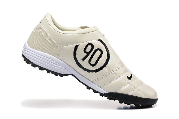 Tenis de Fútbol Nike Total 90 TF - Beige / Negro (Césped Sintético / Turf)