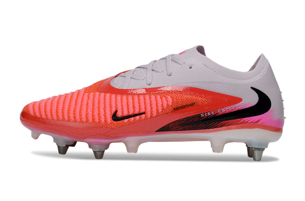 Tacos de Fútbol Nike Phantom GX 2 Elite SG - Gris / Naranja (Césped Natural / Soft Ground)