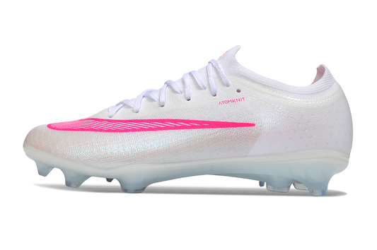 Tacos de Fútbol Nike Mercurial Vapor 17 Elite FG - Blanco y Rosa Fucsia (Césped Natural)