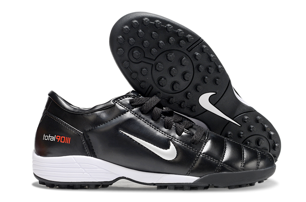 Tenis de Fútbol Nike Total 90 TF - Negro (Césped Sintético / Turf)
