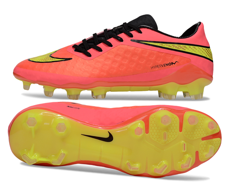 Tacos de Fútbol Nike Hypervenom Phantom FG - Naranja / Amarillo (Césped Natural / Firm Ground)