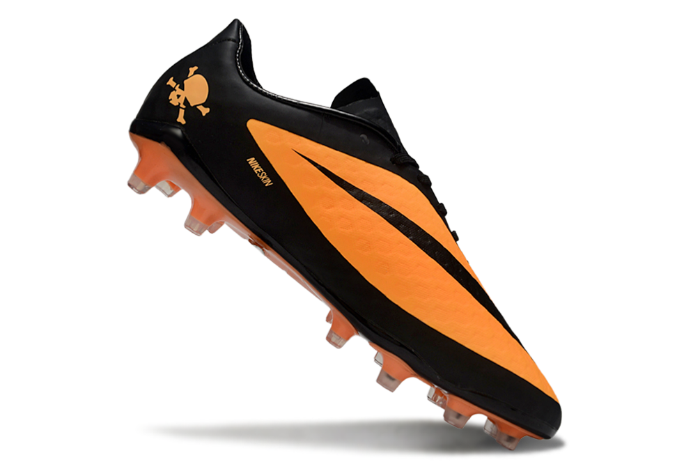 Tacos de Fútbol Nike Hypervenom Phantom FG - Naranja / Negro (Césped Natural / Firm Ground)