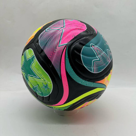 Balón Adidas FIFA Trionda Pro (Negro, Verde, Fucsia y Amarillo)