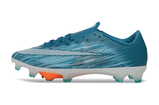 Tacos de Fútbol Nike Mercurial Vapor 17 Elite FG - Azul Oscuro, Blanco y Naranja (Césped Natural)