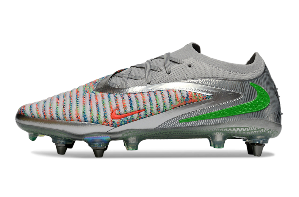 Tacos de Fútbol Nike Phantom GX 2 Elite SG - Gris / Multicolor (Césped Natural / Soft Ground)