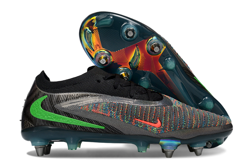 Tacos de Fútbol Nike Phantom GX 2 Elite SG - Negro / Multicolor (Césped Natural / Soft Ground)