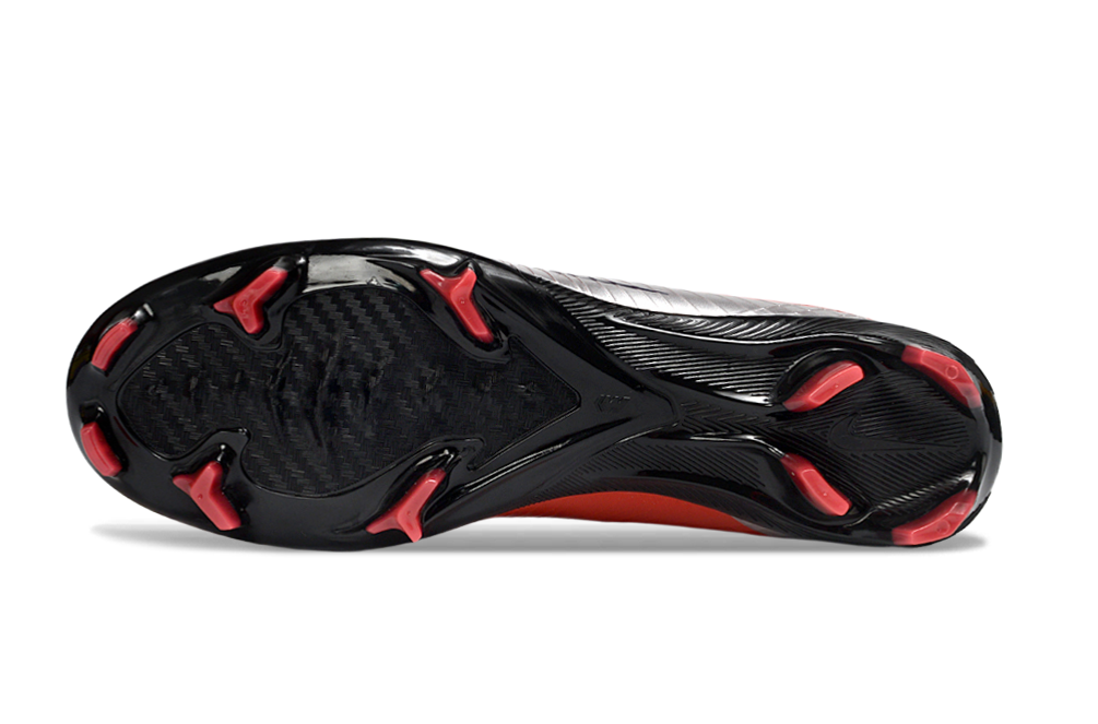 Tacos de Fútbol Nike Mercurial FG - Rojo / Plata (Césped Natural / Firm Ground)