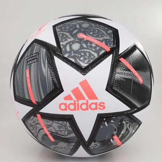 Balón Adidas UEFA Champions League Istanbul 21 Final Match Ball (Blanco, Gris y Rojo)