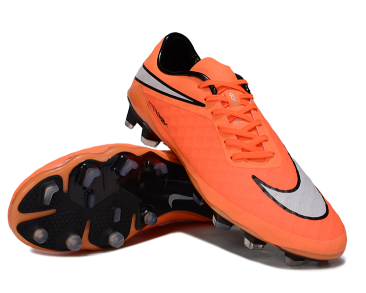 Tacos de Fútbol Nike Hypervenom Phantom FG - Naranja / Negro (Césped Natural / Firm Ground)