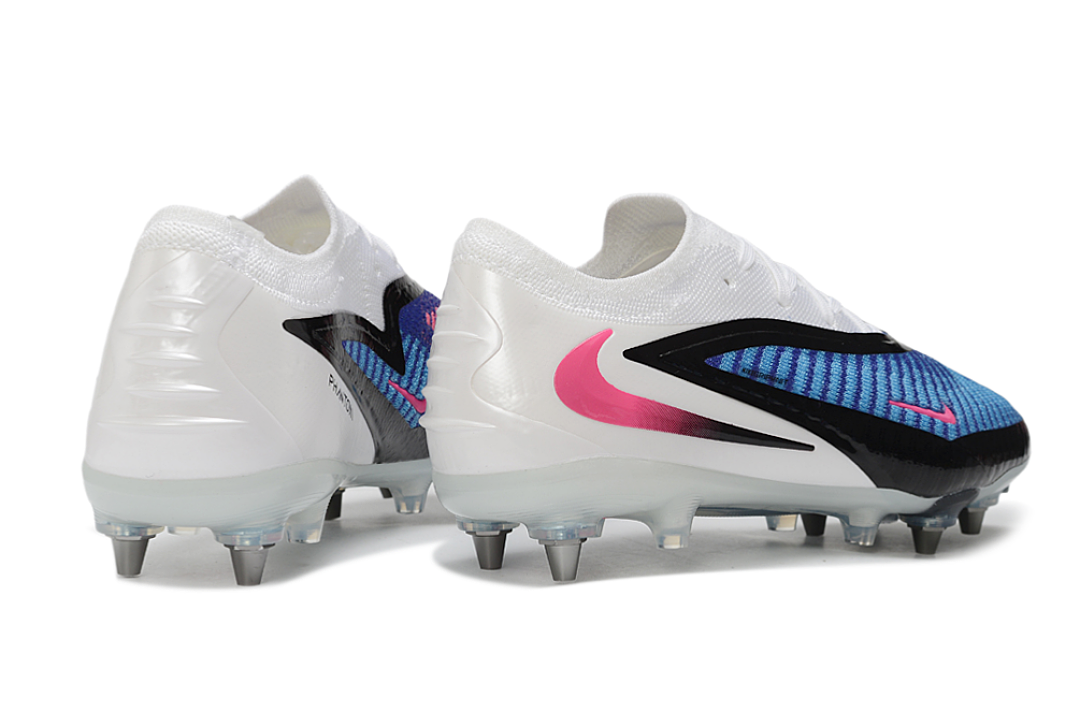 Tacos de Fútbol Nike Phantom GX 2 Elite SG - Blanco / Azul (Césped Natural / Soft Ground)