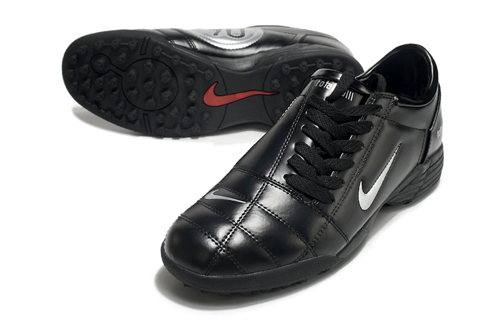 Tenis de Fútbol Nike Total 90 TF - Negro (Césped Sintético / Turf)