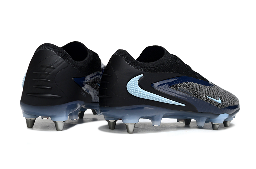 Tacos de Fútbol Nike Phantom GX 2 Elite SG - Negro / Azul (Césped Natural / Soft Ground)