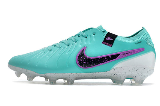Tacos de Fútbol Nike Tiempo Legend 9 Elite FG - Verde Turquesa, Morado y Negro (Césped Natural / Firm Ground)