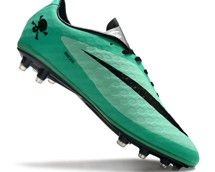 Tacos de Fútbol Nike Hypervenom Phantom FG - Menta / Negro (Césped Natural / Firm Ground)