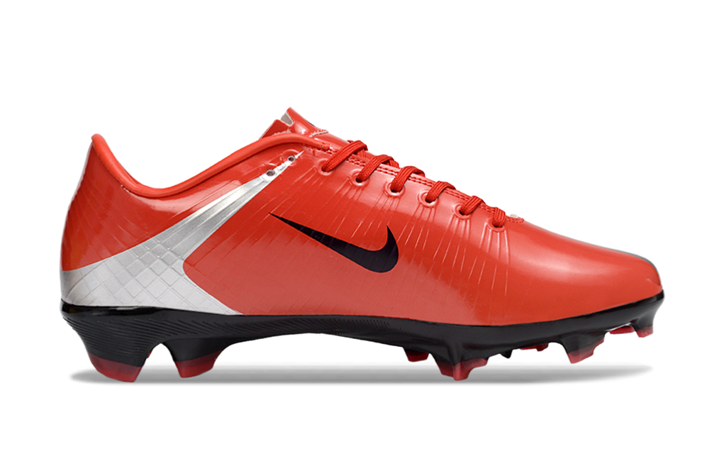 Tacos de Fútbol Nike Mercurial FG - Rojo / Plata (Césped Natural / Firm Ground)
