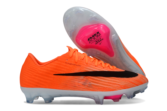 Tacos de Fútbol Nike Mercurial Vapor 17 Elite FG - Naranja, Gris y Negro (Césped Natural)