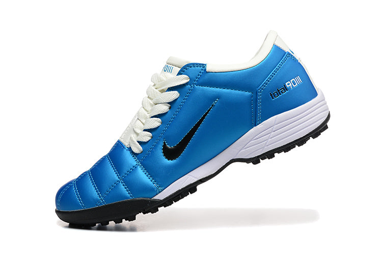 Tenis de Fútbol Nike Total 90 TF - Azul / Negro (Césped Sintético / Turf)