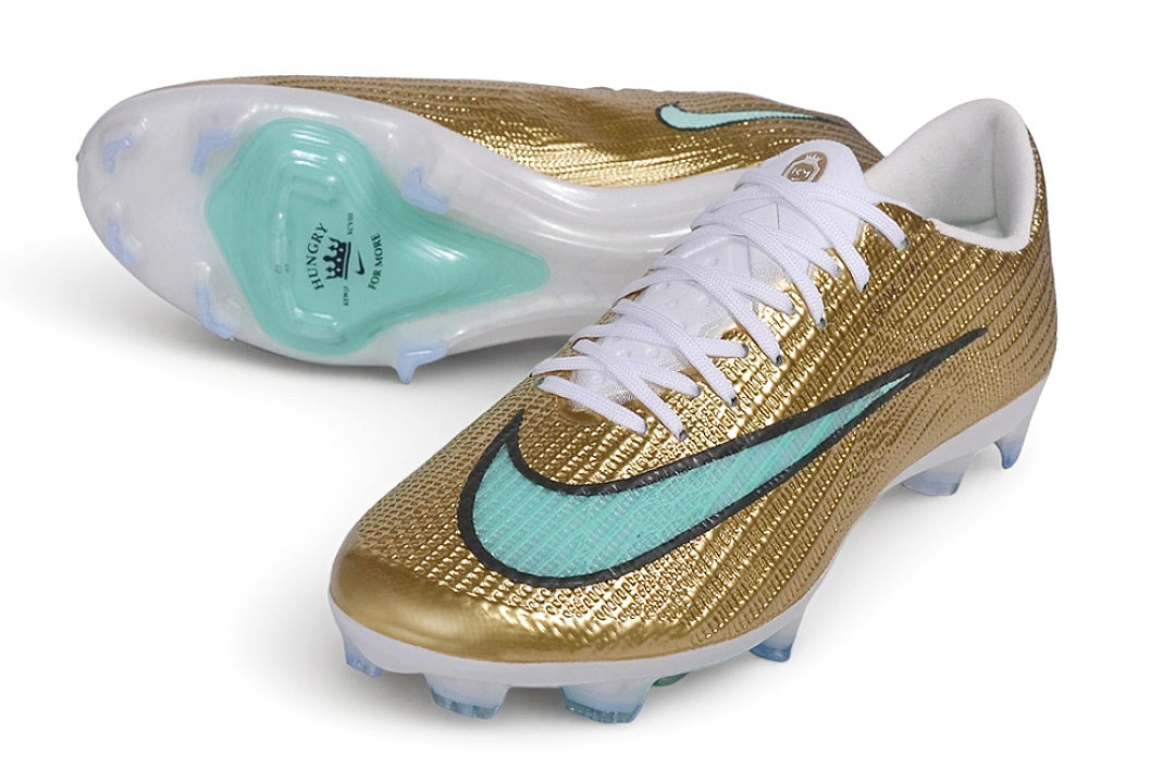 Tacos de Fútbol Nike Mercurial Superfly 11 FG - Dorado / Blanco (Césped Natural / Firm Ground)
