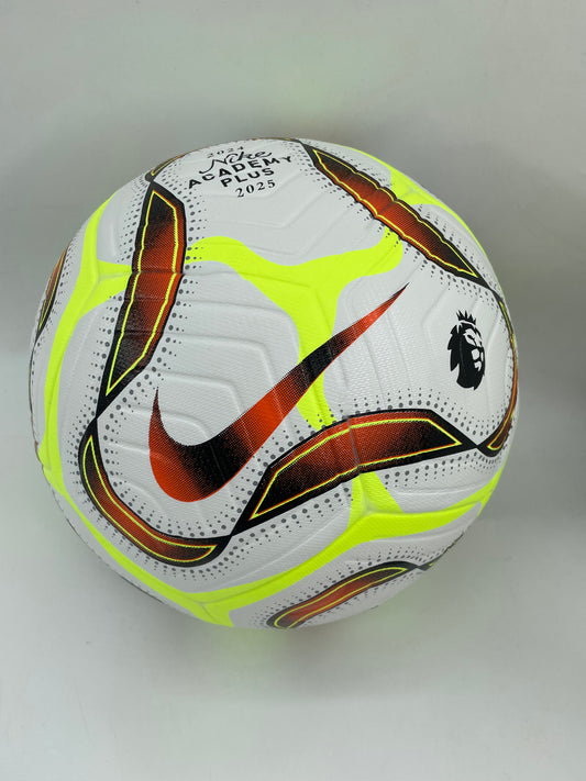 Balón Nike Academy Plus Premier League 2024/2025 (Blanco, Amarillo, Naranja y Negro)