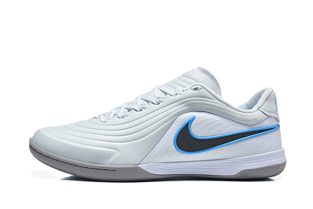 Tenis de Fútbol Nike Tiempo IC - Blanco / Negro (Césped Interior / Futsal)