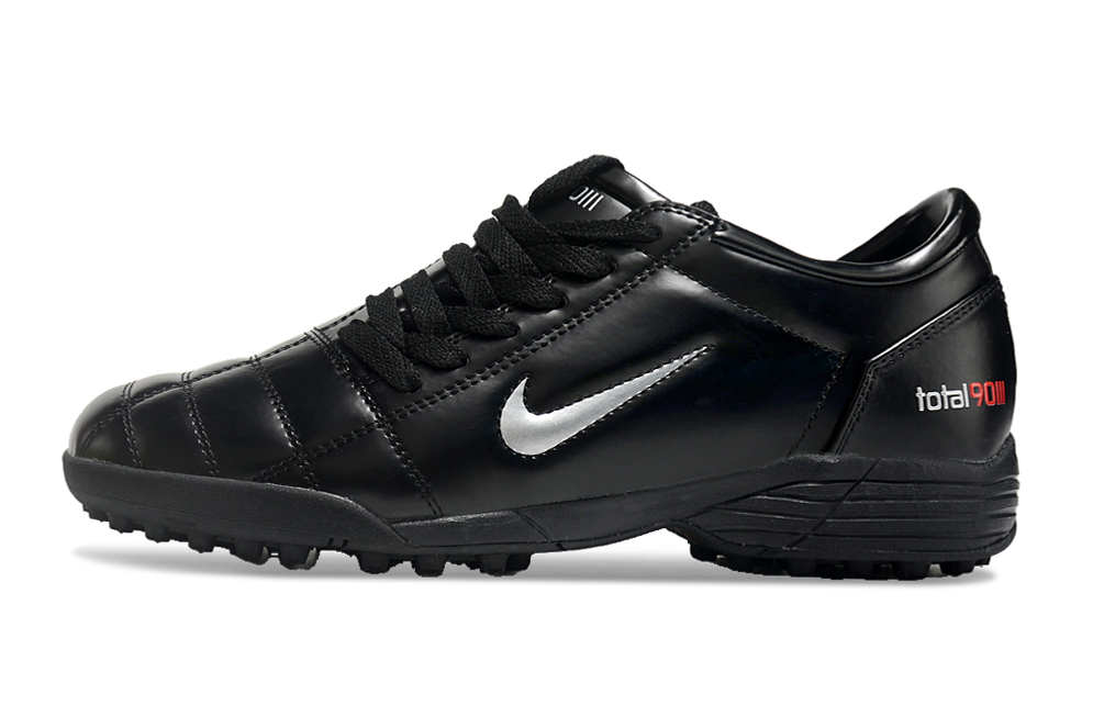 Tenis de Fútbol Nike Total 90 TF - Negro (Césped Sintético / Turf)