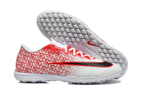 Tenis de Fútbol Nike Mercurial Vapor Academy TF - Blanco, Rojo y Negro (Sintético / Turf)