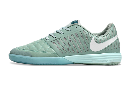 Tenis de Fútbol Nike Lunar Gato II - Verde Menta con Swoosh Blanco y Suela Verde (Césped Interior / Futsal)