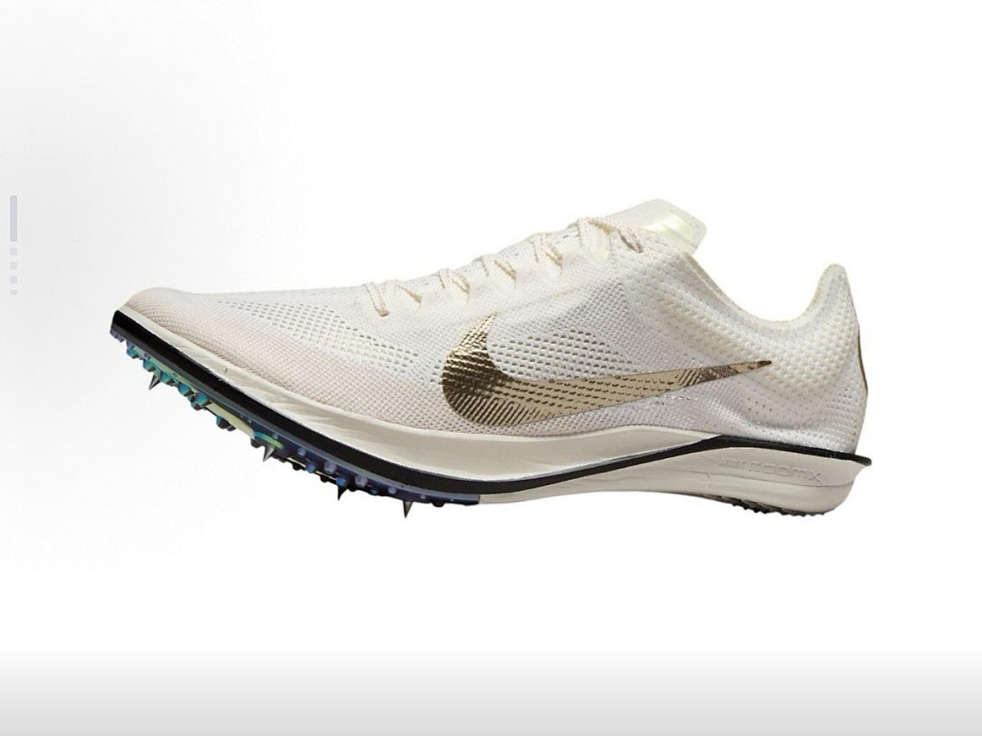Spikes Nike ZoomX Dragonfly 2 (Blanco y Dorado)