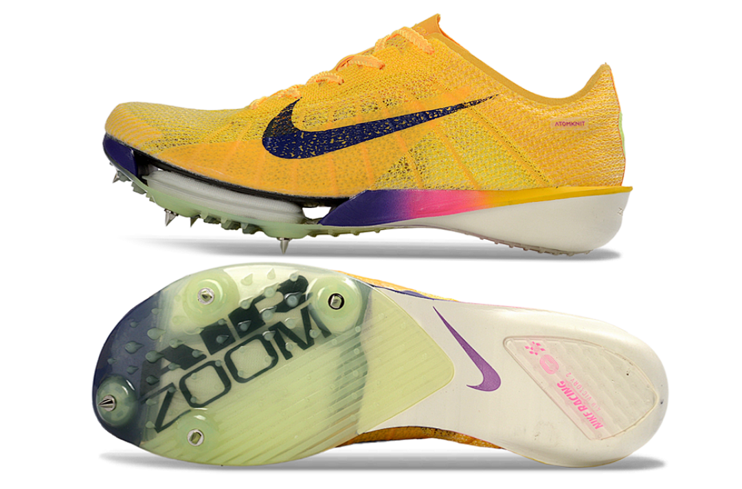 Spikes Nike Air Zoom Victory 2 (Amarillo, Fucsia y Morado)